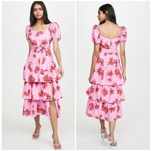 Likely Lottie Tiered Ruffle Dress NWT